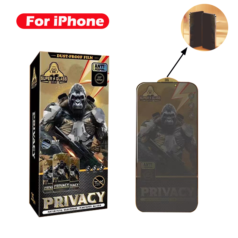 Phone Accessories Wholesale - King Kong Gorilla Privacy Screen Protector