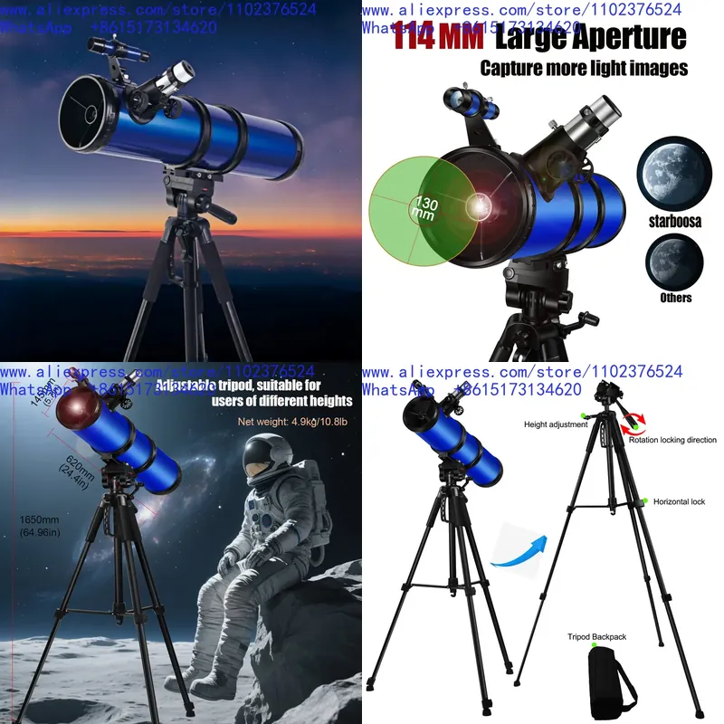 Phone Accessories Wholesale - Wholesale Newtonian Reflection Telescope 114mm Large