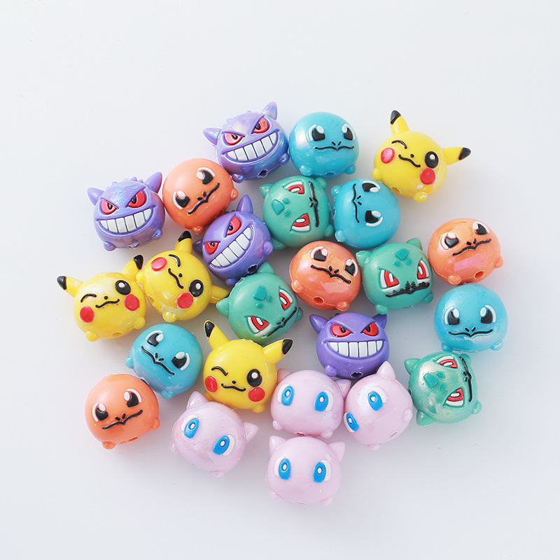 12pcs Pokémon Bead DIY Mobile  - Phone Accessories Beads recension och pris