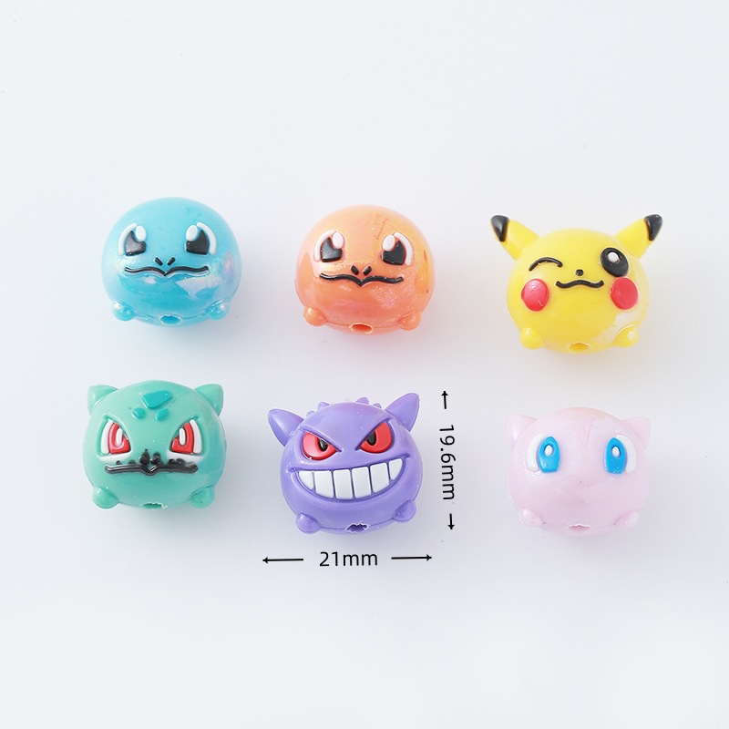 12pcs Pokémon Bead DIY Mobile  - Phone Accessories Beads recension och pris