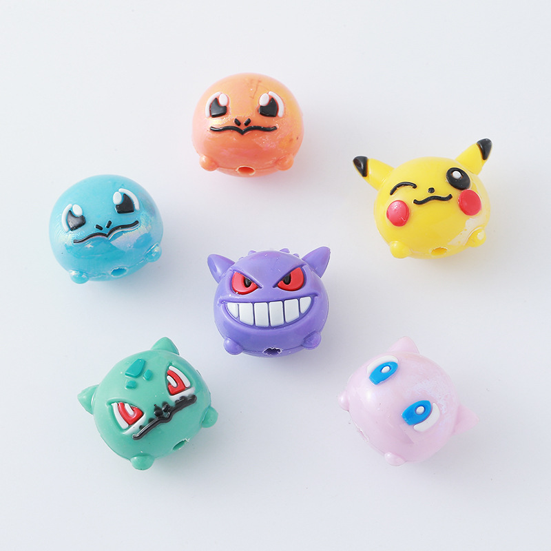 12pcs Pokémon Bead DIY Mobile  - Phone Accessories Beads recension och pris