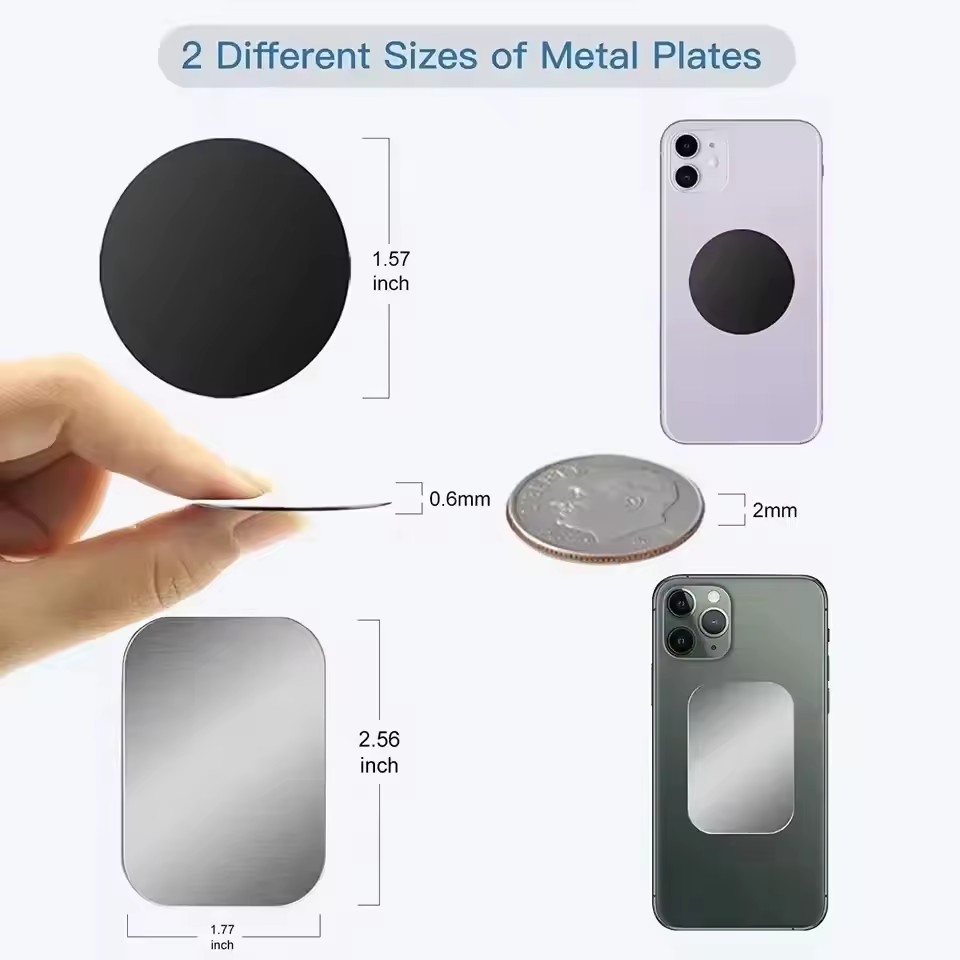 5/10pcs Magnetic Metal Plate D - Phone Accessories Quotes recension och pris