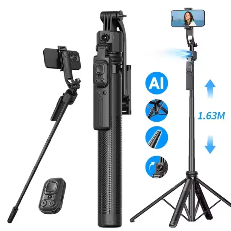 C17 Foldable AI Face Tracking  - Selfie Stick Tripod recension och pris