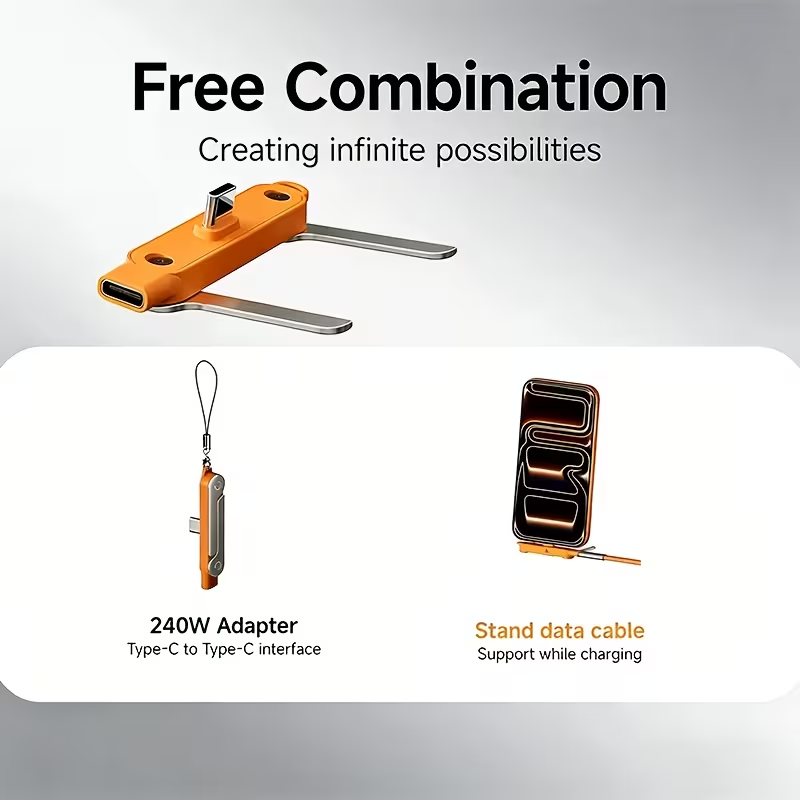 240W Type C Adapter Fast Charg - Usb Data Cable recension och pris