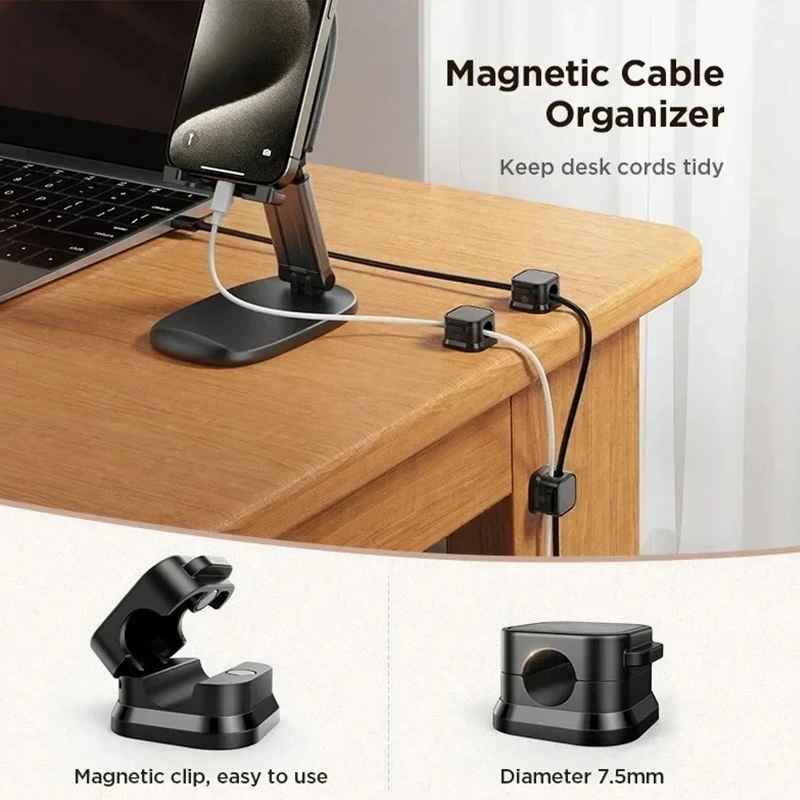 Magnetic Cable Clip Cable Hold - Cable Organizer Magnetic recension och pris