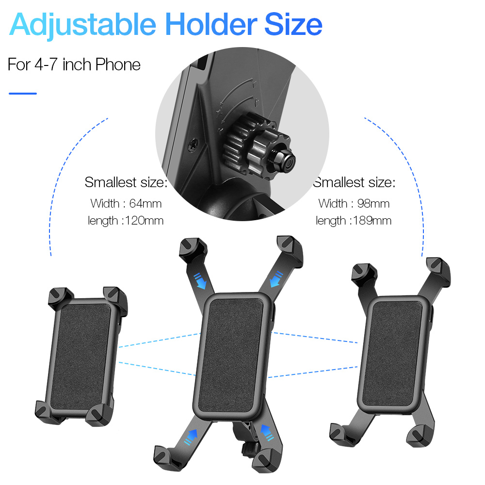 360° Adjustable Bike Phone Mou - Phone Zone Accessories & Repair Lake Charles Reviews recension och pris