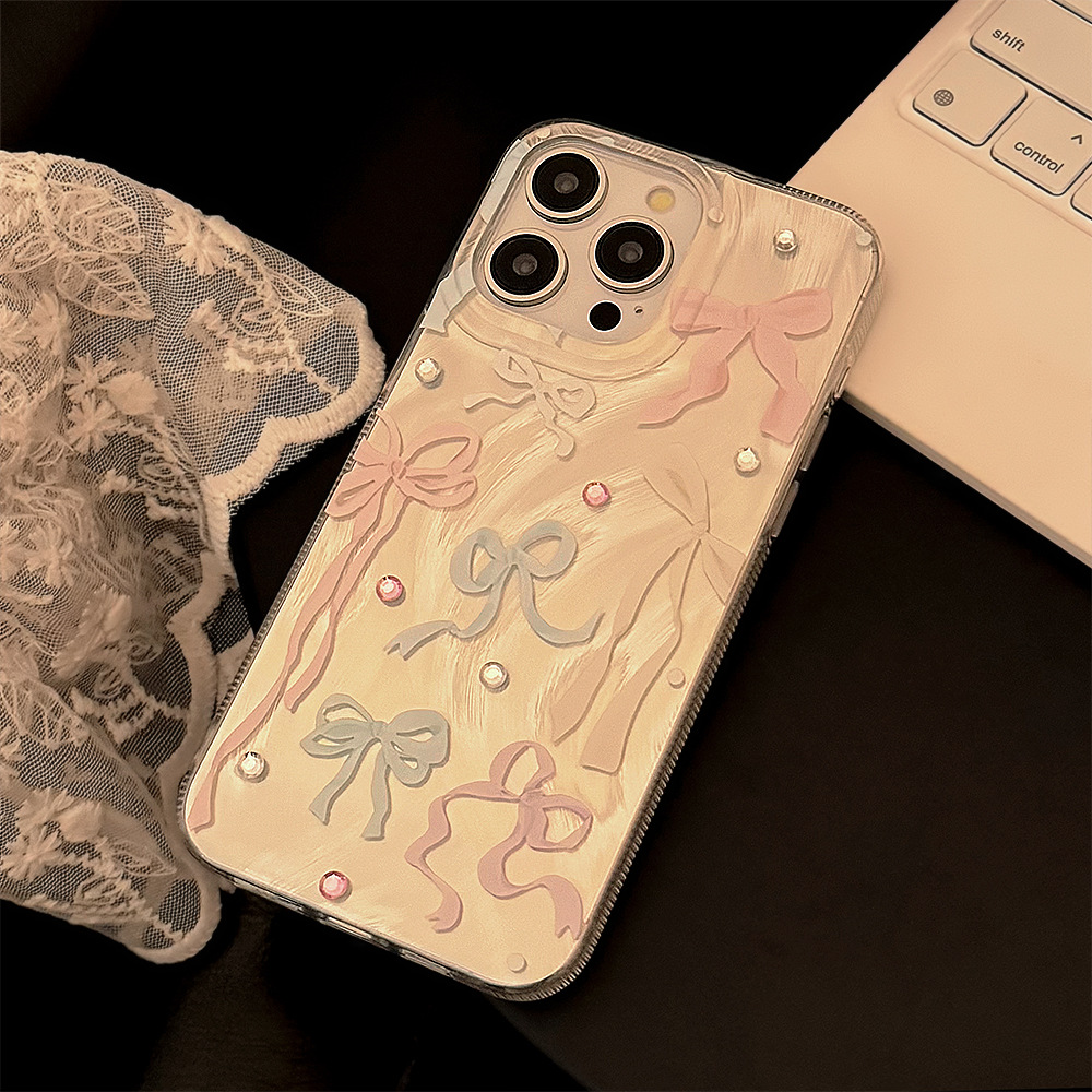 Korean Colorful Bowknot Diamon - Phone Accessories Quotes recension och pris