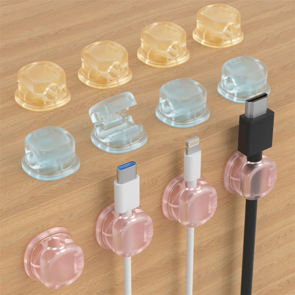 3 Transparent Color Magnetic C - Cable Organizer Magnetic recension och pris