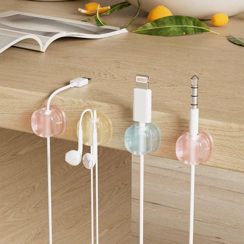3 Transparent Color Magnetic C - Cable Organizer Magnetic recension och pris
