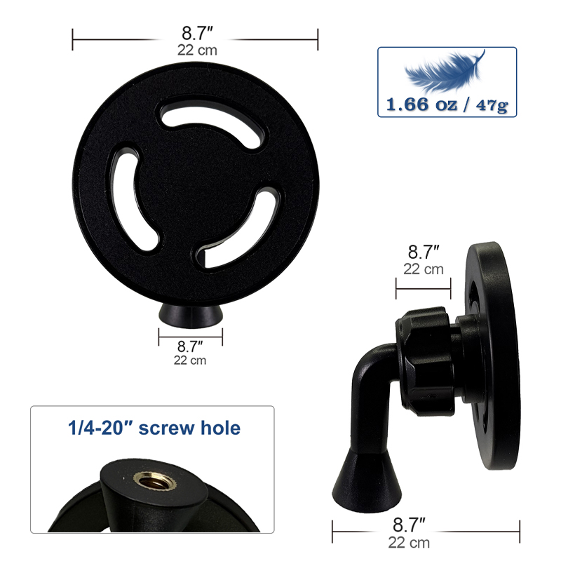 Magnetic Tripods Mount Adapter - Selfie Stick Tripod recension och pris