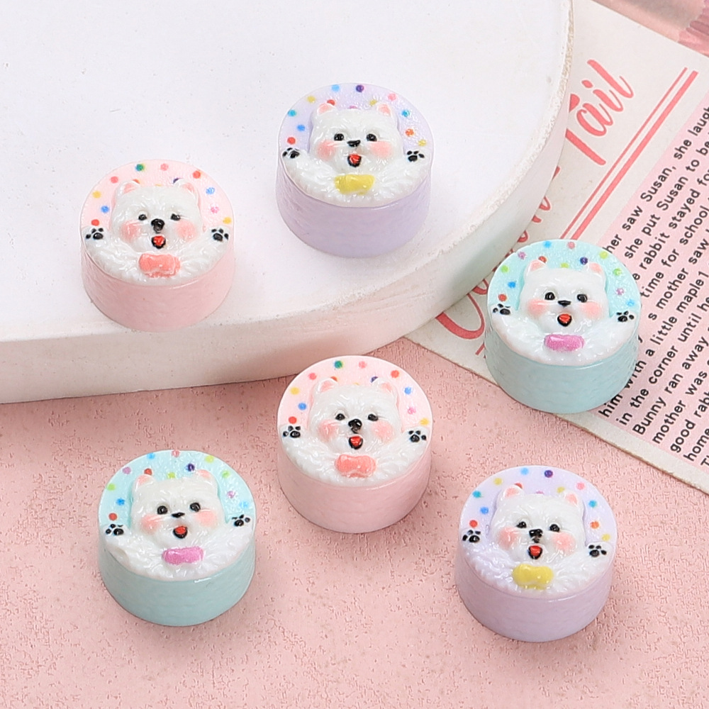10pcs Creative multi-color pup - Phone Accessories Beads recension och pris