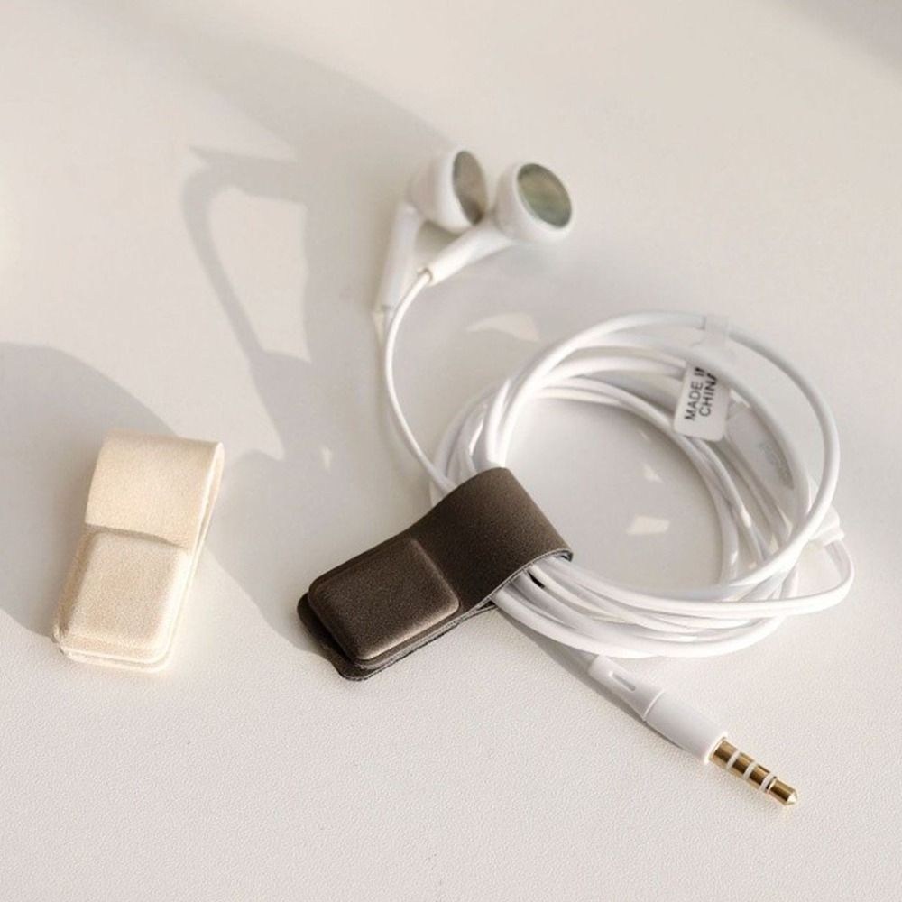 New Leather Earphone Cable Cli - Cable Organizer Magnetic recension och pris