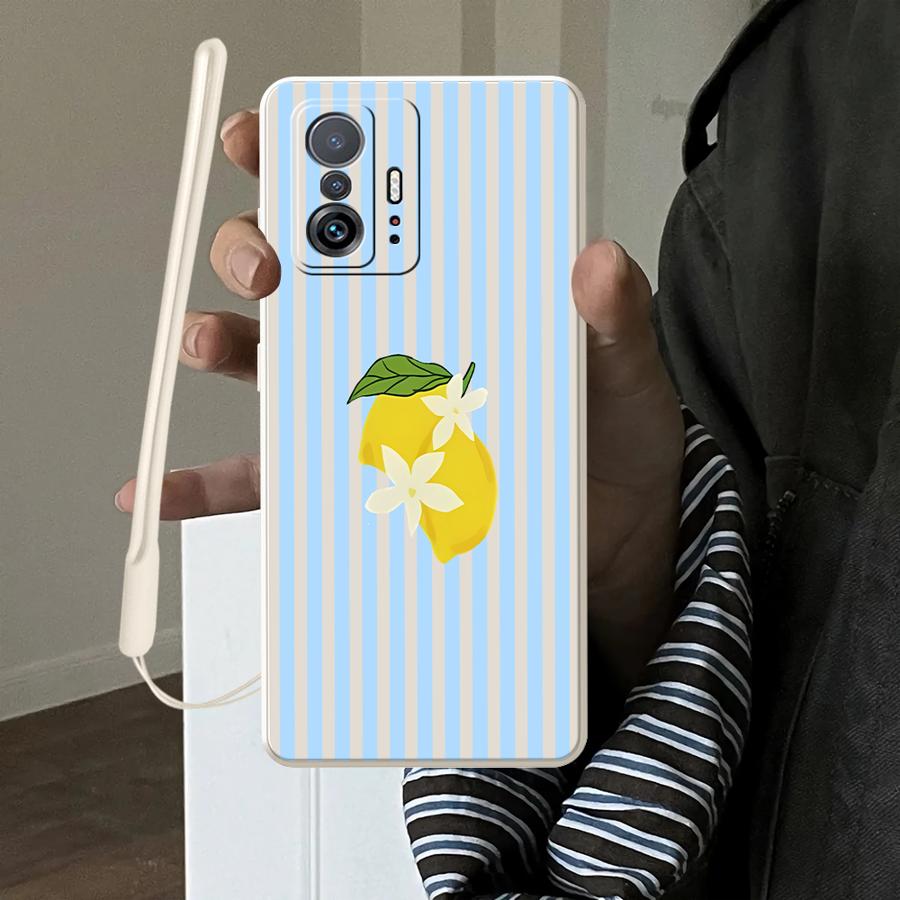 Lemon Cool Stripe Pattern Case - Xiaomi Phone Accessories recension och pris