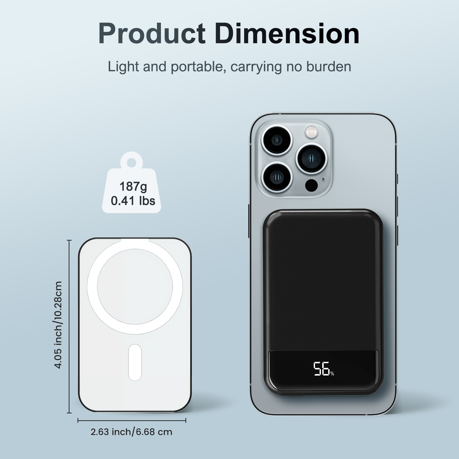 Magnetic Wireless Portable Cha - Phone Accessories Wholesale recension och pris