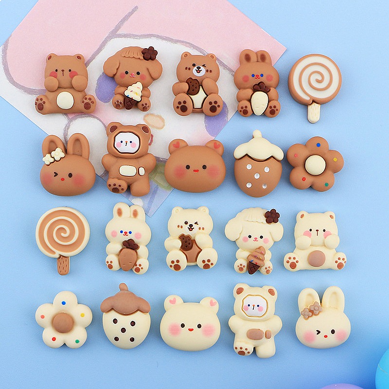 100pcs Mini Animal Resin Charm - Phone Accessories Wholesale recension och pris