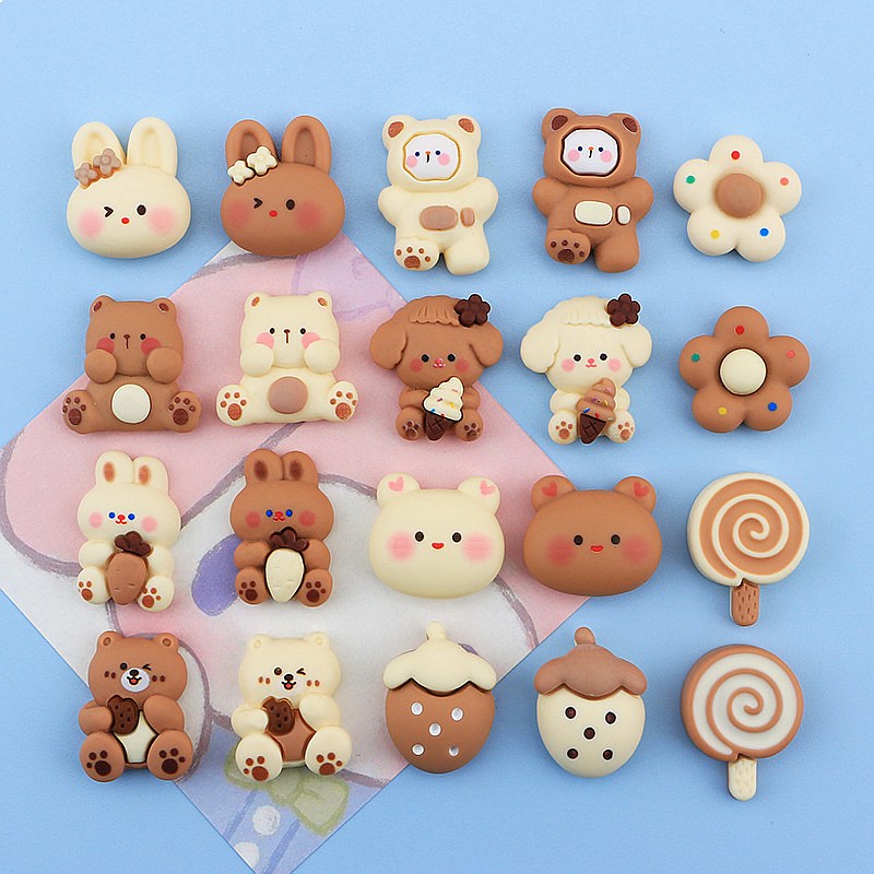 100pcs Mini Animal Resin Charm - Phone Accessories Wholesale recension och pris
