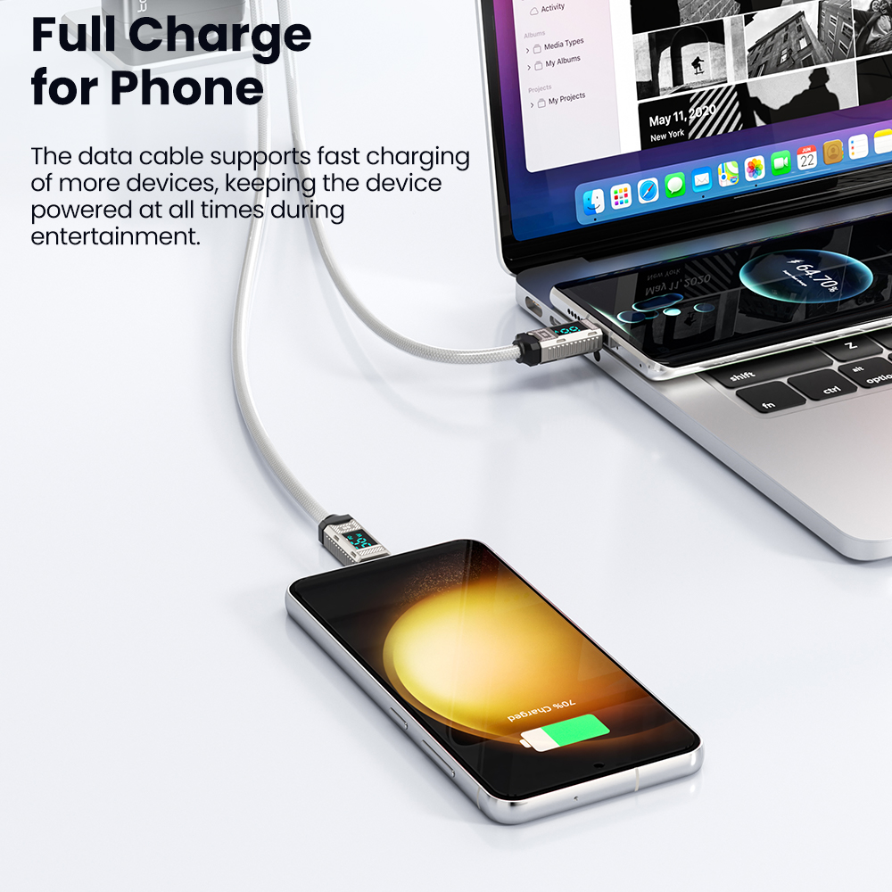 Toocki PD 66W USB C Cable 6A D - Usb Data Cable recension och pris