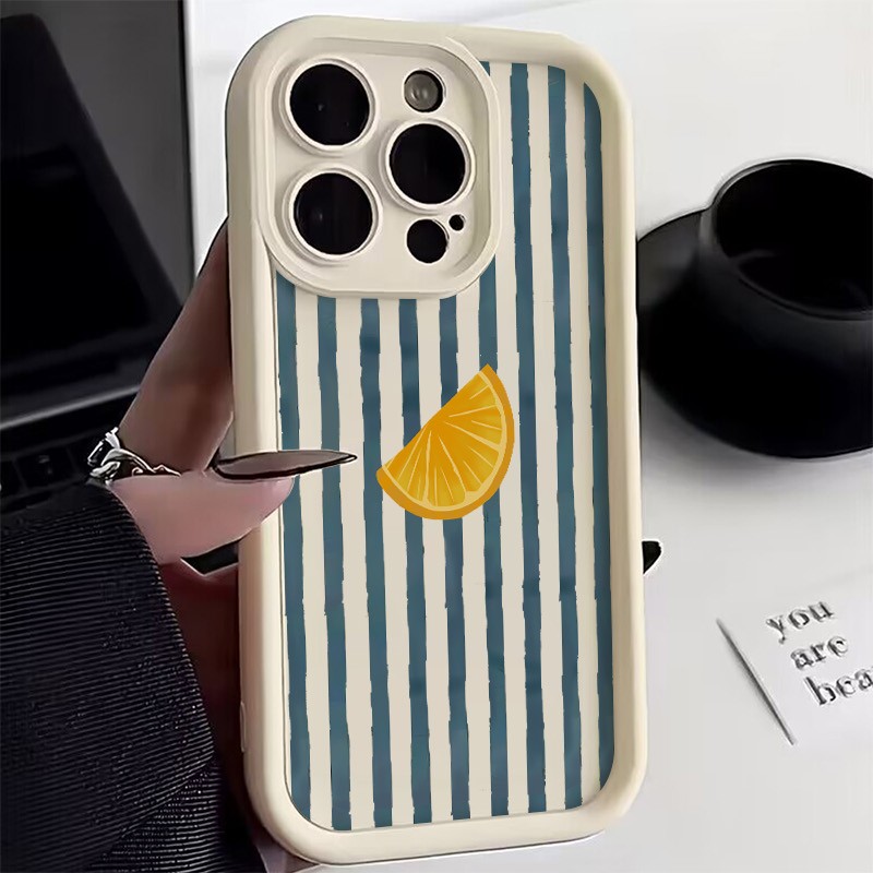Striped Lemon Slice Pattern Ph - Xiaomi Phone Accessories recension och pris