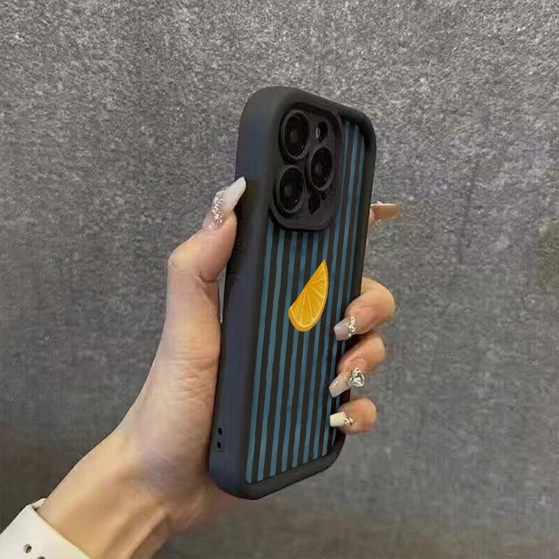Striped Lemon Slice Pattern Ph - Xiaomi Phone Accessories recension och pris