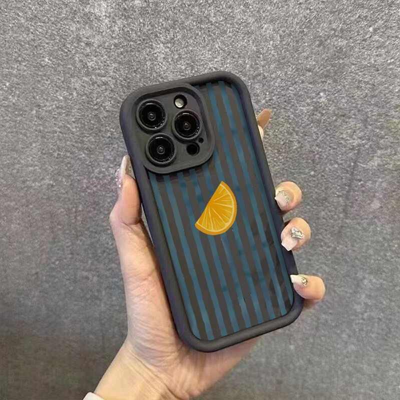 Striped Lemon Slice Pattern Ph - Xiaomi Phone Accessories recension och pris