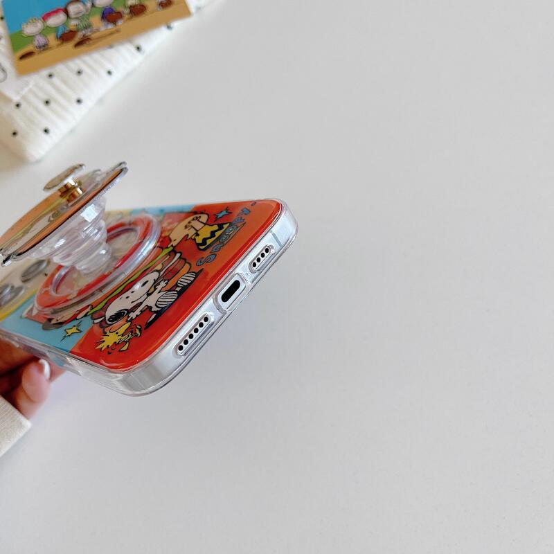 Snoopy Cartoon Magnetic Kickst - Phone Accessories Wholesale recension och pris