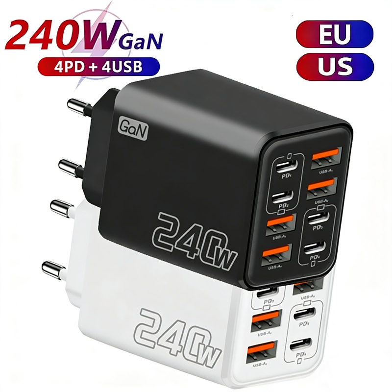 8 in 1 GaN Desktop USB Phone C - Phone Accessories Wholesale recension och pris