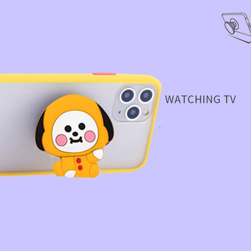 BT21cartoon cute silicone hand - Phone Accessories Wholesale recension och pris