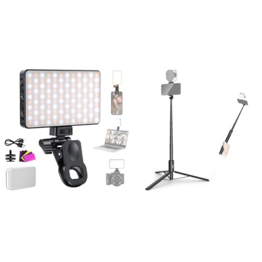 Basics BL120B LED Selfie Phone - Selfie Stick Tripod recension och pris