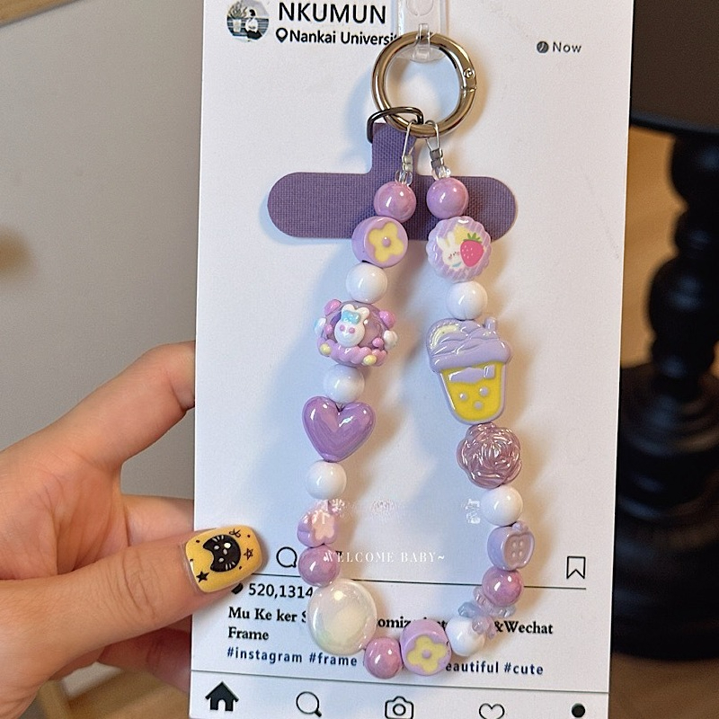 Dopamine Colorful Beaded Phone - Phone Accessories Ideas recension och pris