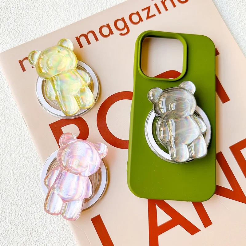 Cartoon Cute Laser Bear Magnet - Phone Accessories Vending Machine recension och pris