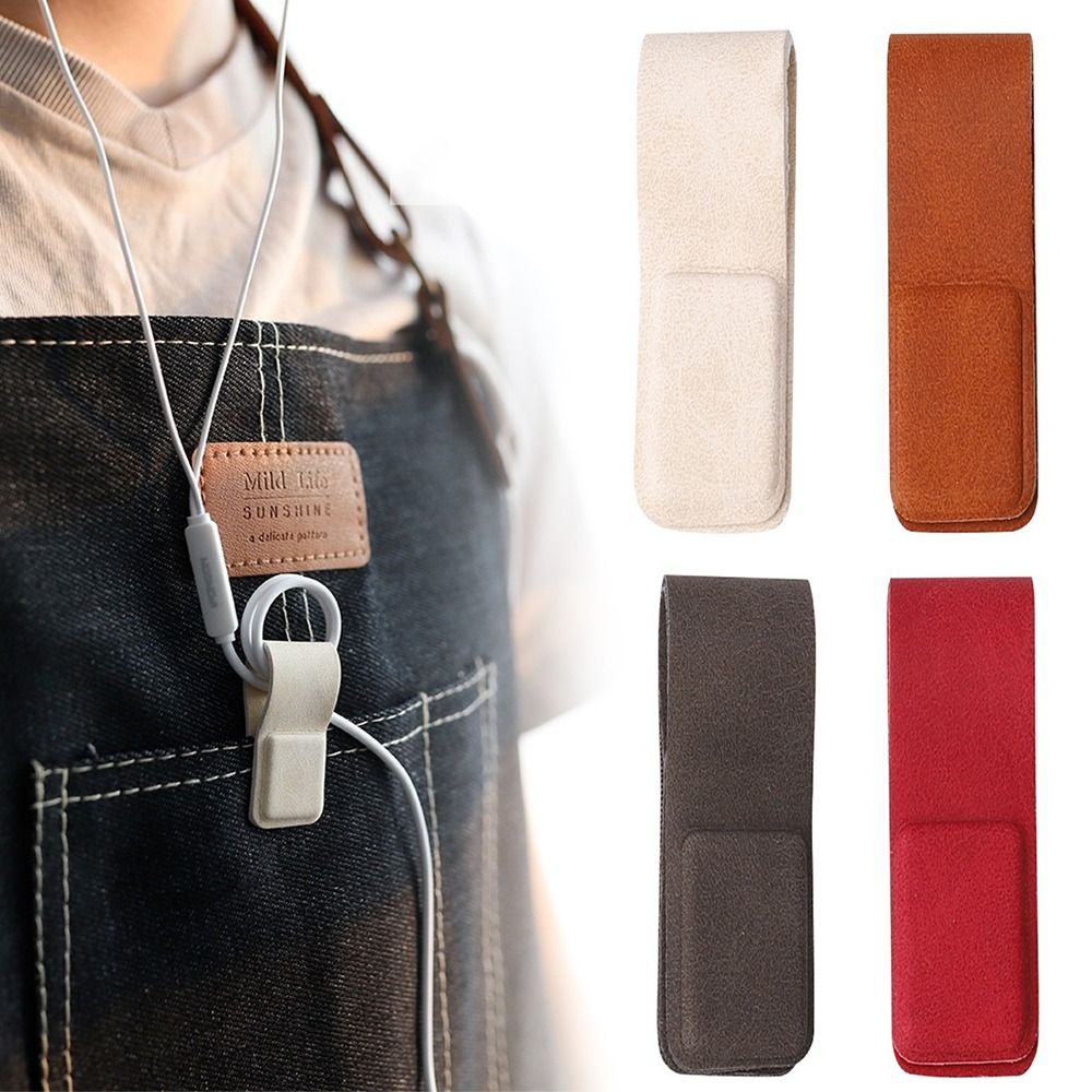 New Leather Earphone Cable Cli - Cable Organizer Magnetic recension och pris