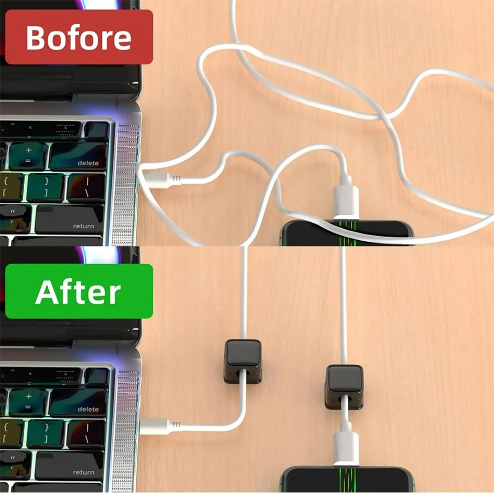 Magnetic Cable Clip Organizer  - Cable Organizer Magnetic recension och pris