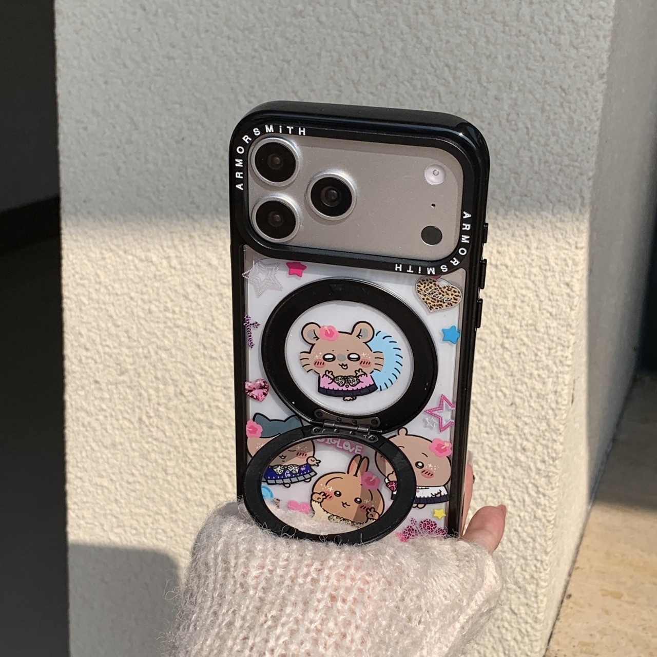 Cute Usagi Hachiware Acrylic P - Phone Accessories Beads recension och pris