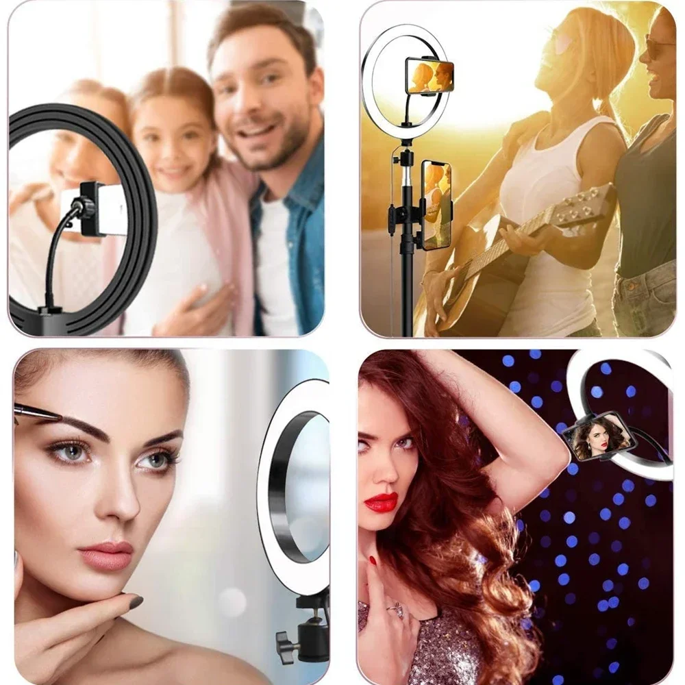 Ring Light Dimmable LED Studio - Selfie Stick Tripod recension och pris