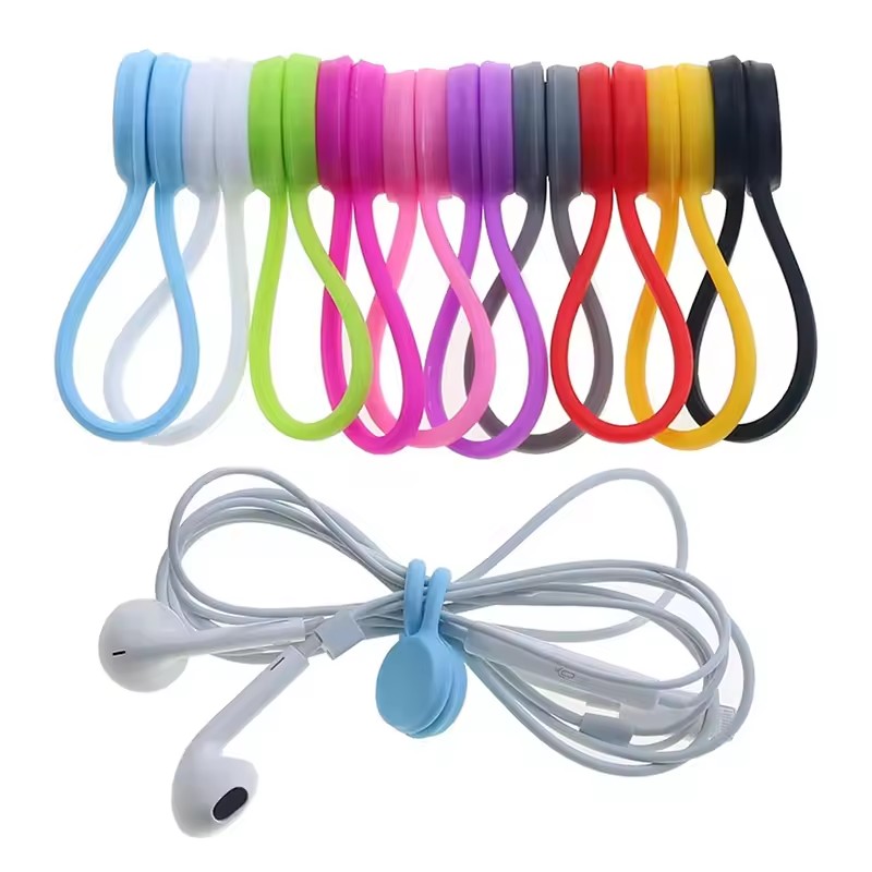 Magnetic Silicone Cable Ties,  - Cable Organizer Magnetic recension och pris