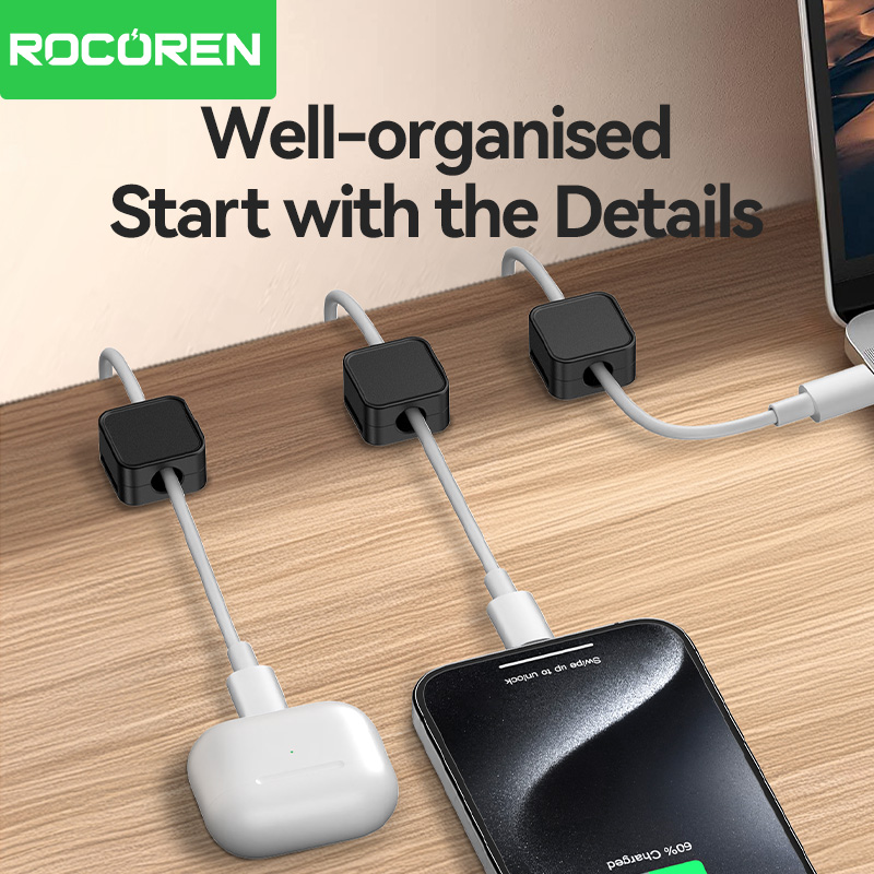 Rocoren magnetic cable clamp c - Cable Organizer Magnetic recension och pris