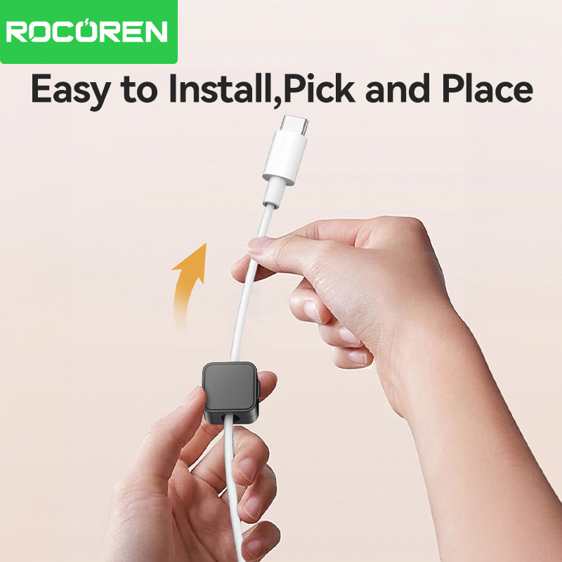 Rocoren magnetic cable clamp c - Cable Organizer Magnetic recension och pris