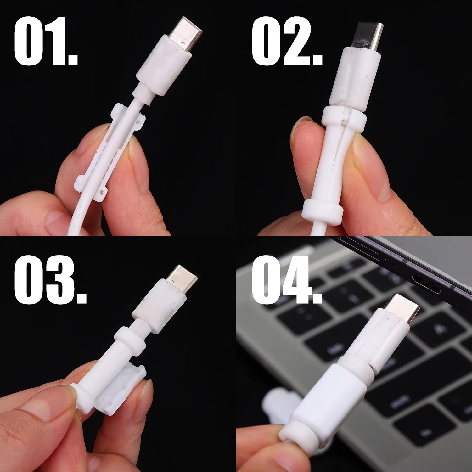 Anti Break Cable Protector Sof - Usb Data Cable recension och pris