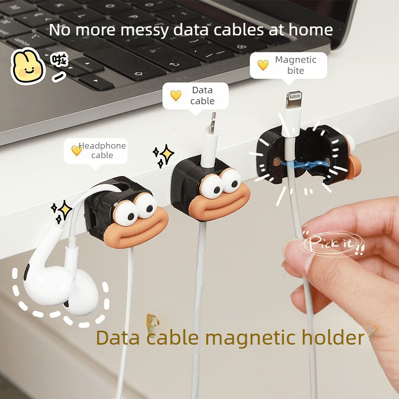 1/5/10pcs Magnetic Cable Clips - Cable Organizer Magnetic recension och pris