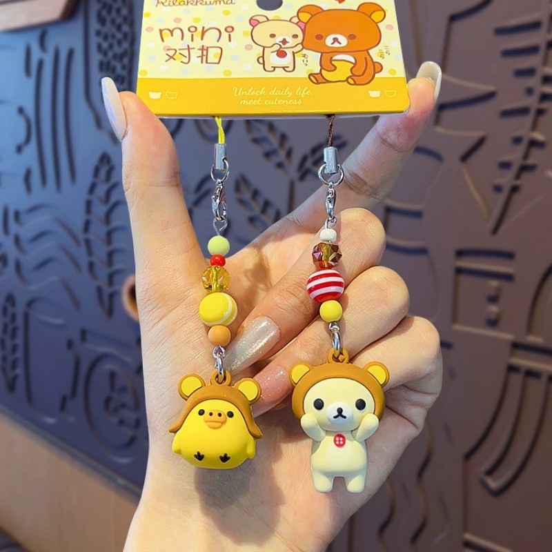 Cute Rilakkuma Korilakkuma Key - Phone Accessories Beads recension och pris