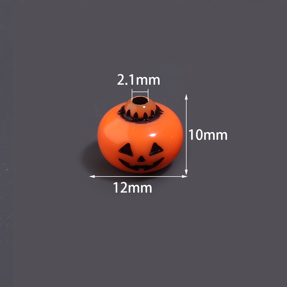 50pcs 12x10mm Halloween Devil  - Phone Accessories Beads recension och pris