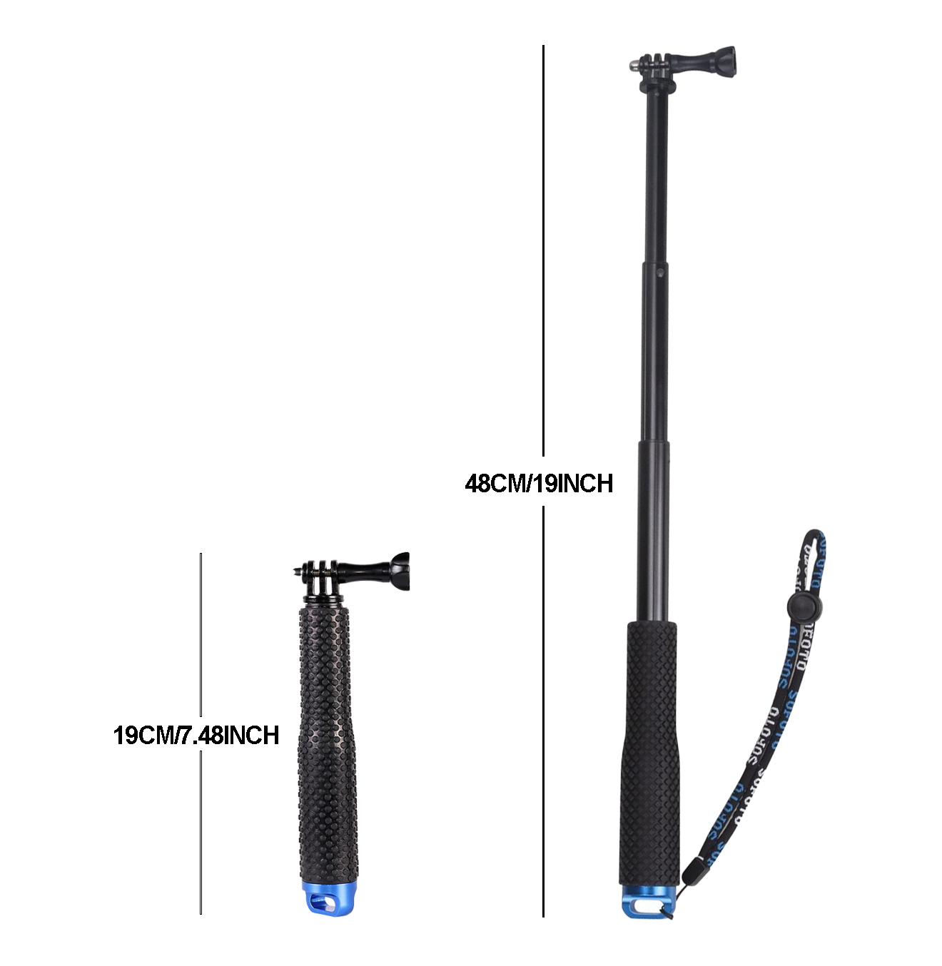 Extendable Selfie Stick for Go - Selfie Stick Tripod recension och pris