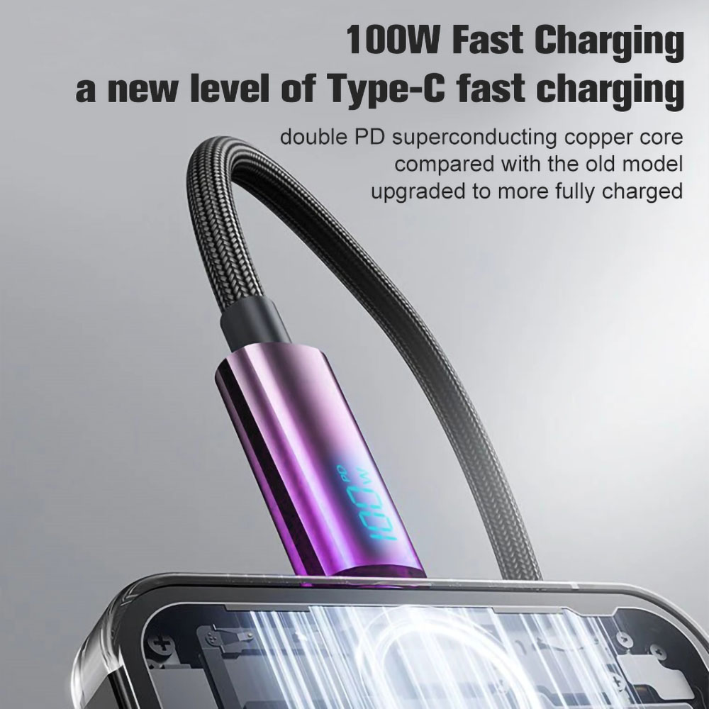 USB & USB C Fast Digital displ - Usb Data Cable recension och pris