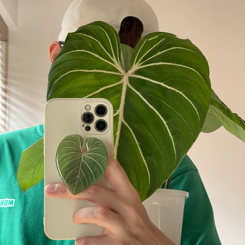 Glossy Simulation Leaf Phone H - Phone Accessories Vending Machine recension och pris