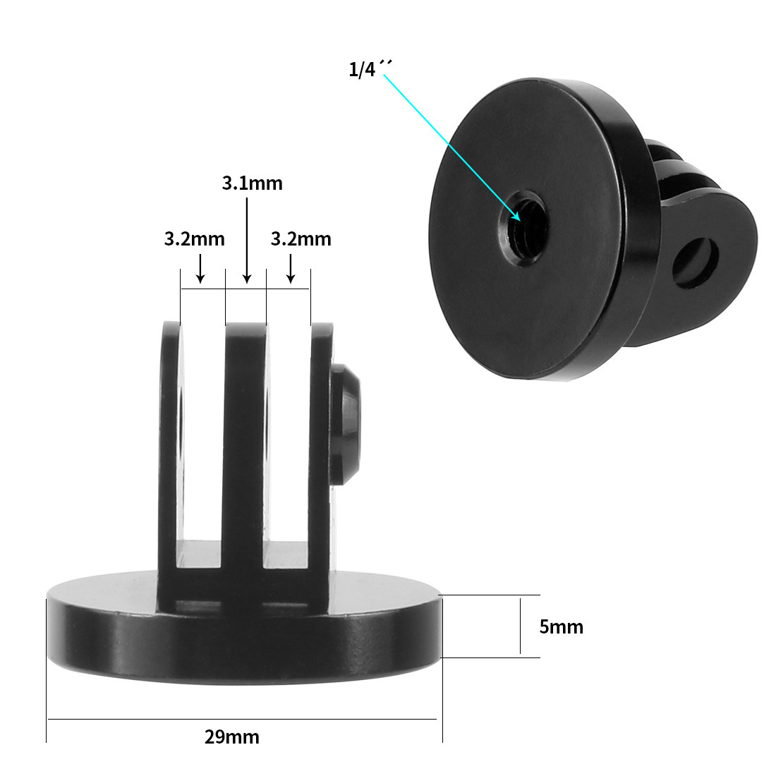 For Gopro Tripod Mount Adapter - Selfie Stick Tripod recension och pris